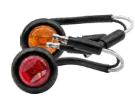 HDL HD34001YSMD Mini Round 2-Wire Clearance Marker - HD34001YSMD