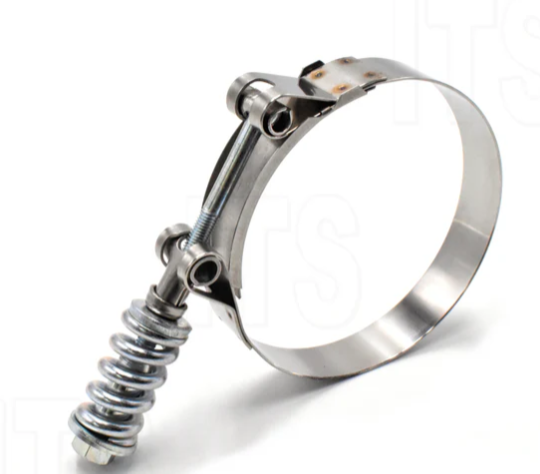 Standard Duty Spring-Loaded T-Bolt Clamp - JSTB456SD