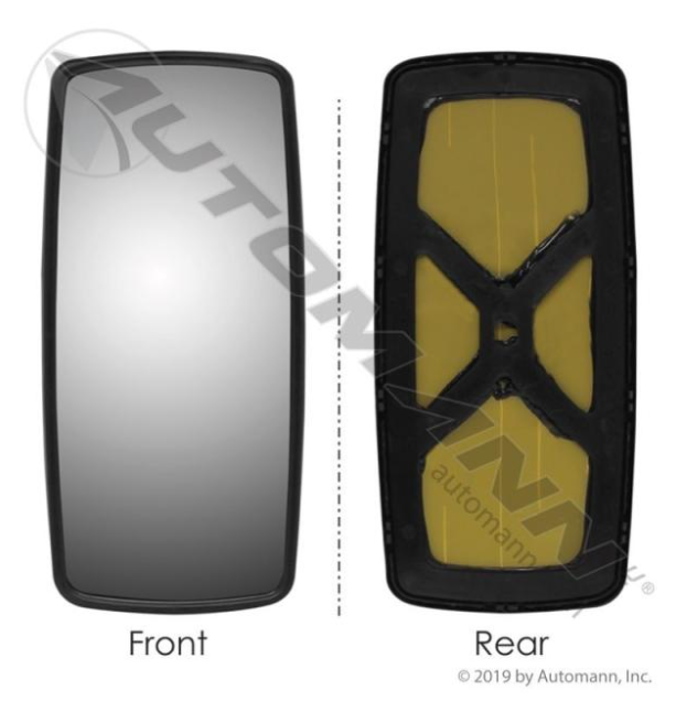 Automann 563.46049 Freightliner Flat Mirror Glass 8" x 17" - 563.46049