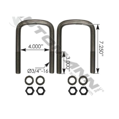 3/4 X 4 X 7.25 SRND - UBK8354-072