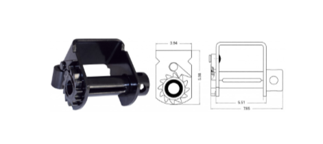 Sliding Winches - Standard C Track Slider 28100014C - 28100014C