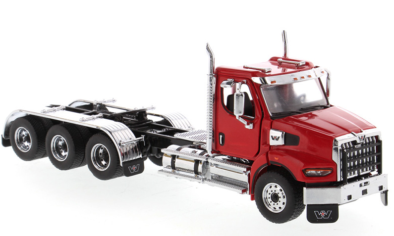 1:50 Western Star 49X SB Tridem Truck Tractor - Viper Red - 71085