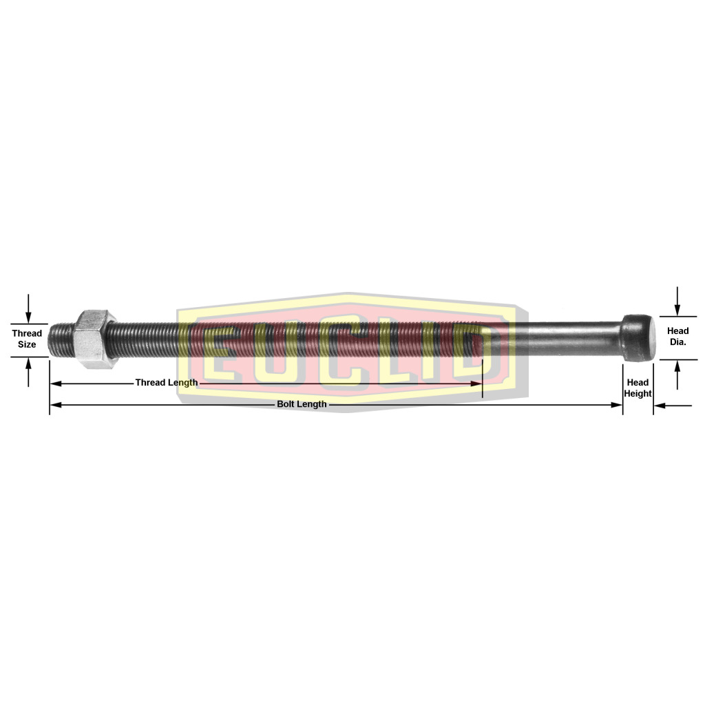 Leaf Spring Center Bolt - E3190