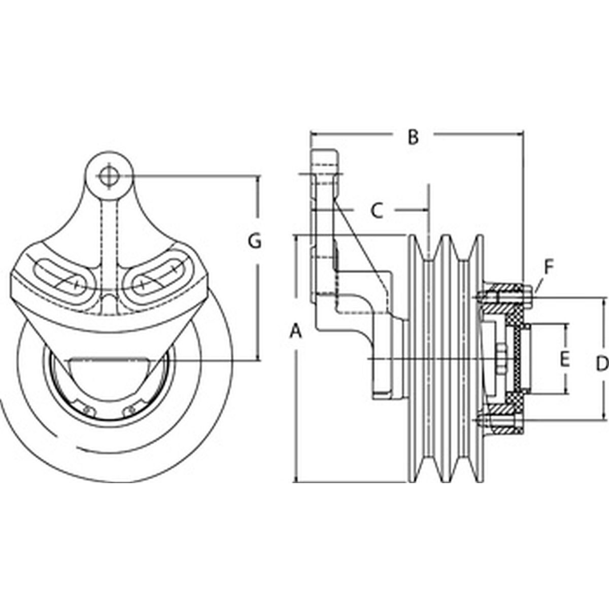 Horton HUB, DRIVE DH CUM-1956 - 991963