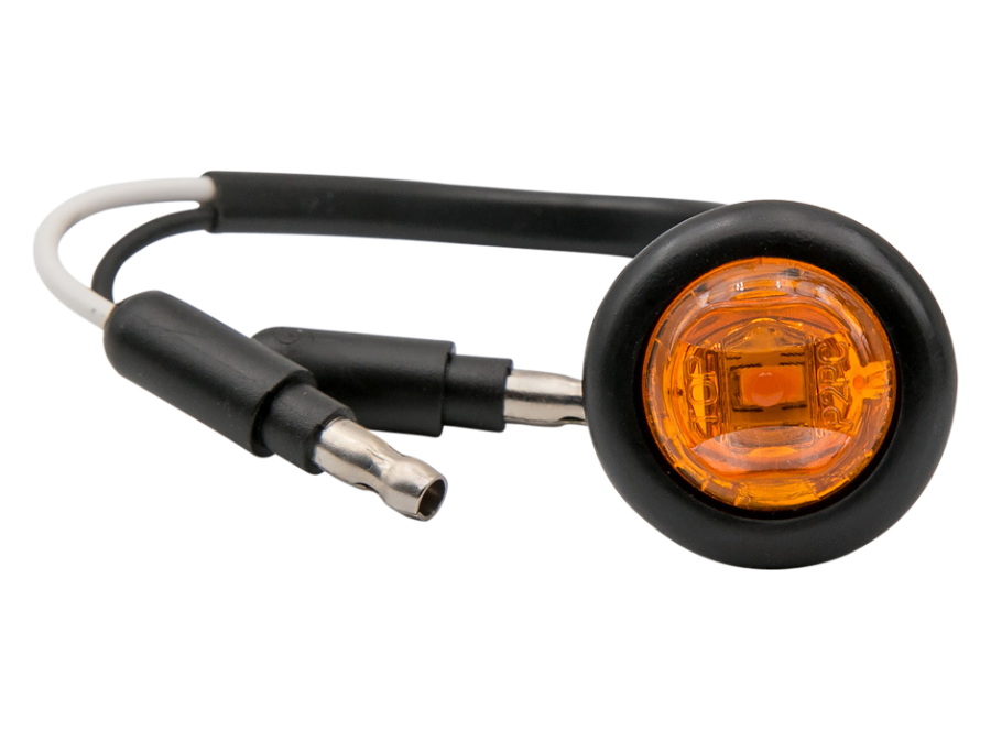 Mini Round 2-Wire Clearance Marker Light - HD34001YCSMD