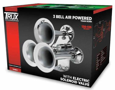 3 Bell Air Powered Train Horn - THORN-1