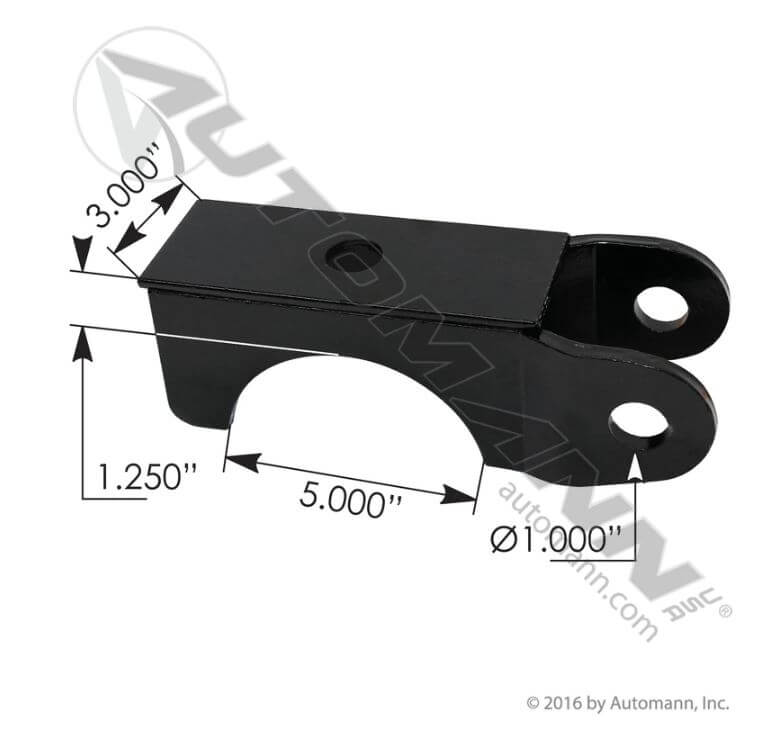 Axle Seat 5in RND 1-1/4in - M17712