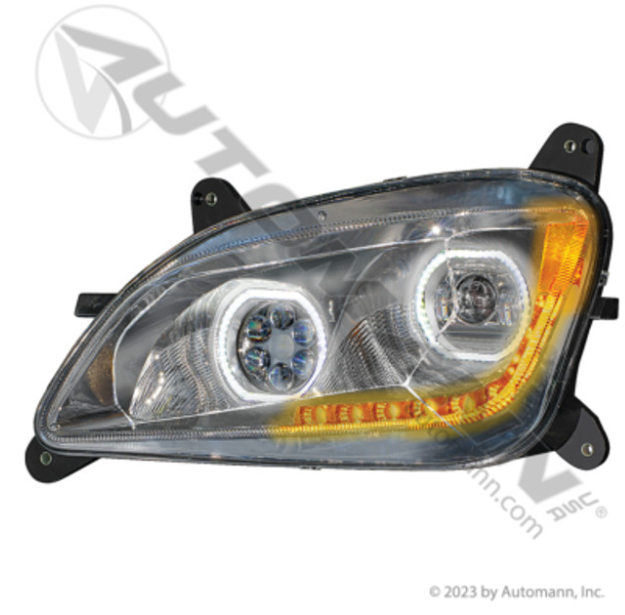 Automann 564.75048DCY LED LH Headlamp Peterbilt - 564.75048DCY