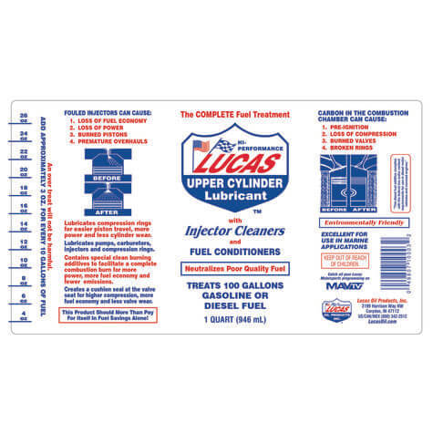 Lucas Oil Fuel System Cleaner - LUCA10003