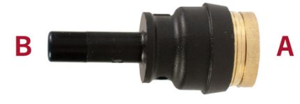 Air Brake Air Line Fitting - QS37-4C