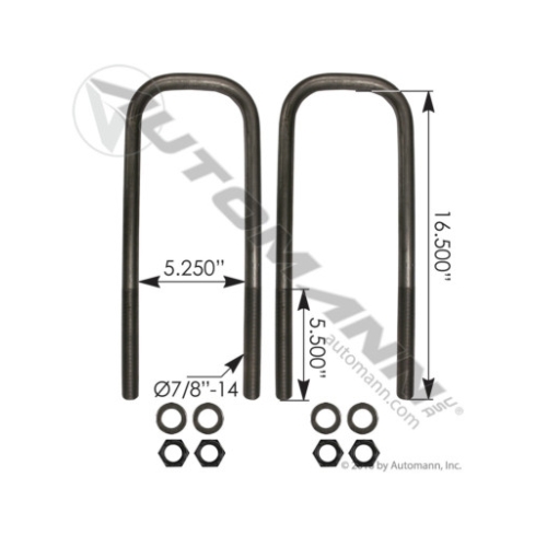 SRND 7/8 X 5-1/4 X 16-3/8 - UBK8866-164