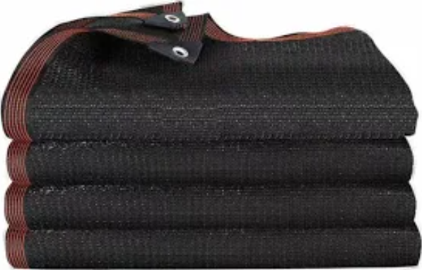 7'6" x 18' Black Mesh Tarp - 90-18-BM