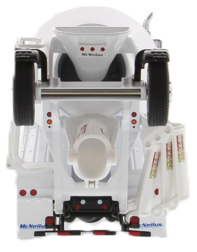 1:50 Kenworth T880S SBFA Tandem with McNeilus BridgeMaster Mixer - White - 71081