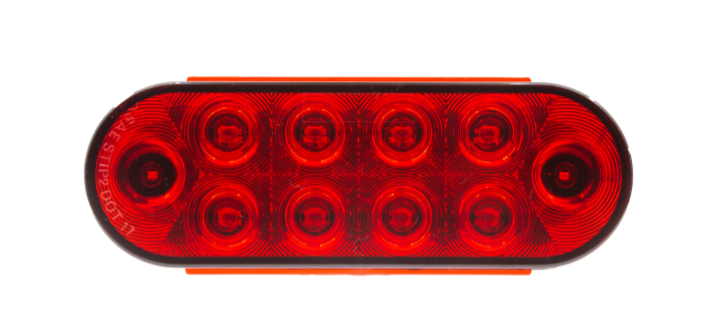 HDL HD60010RSMD 6” Oval Stop Tail Turn - HD60010RSMD