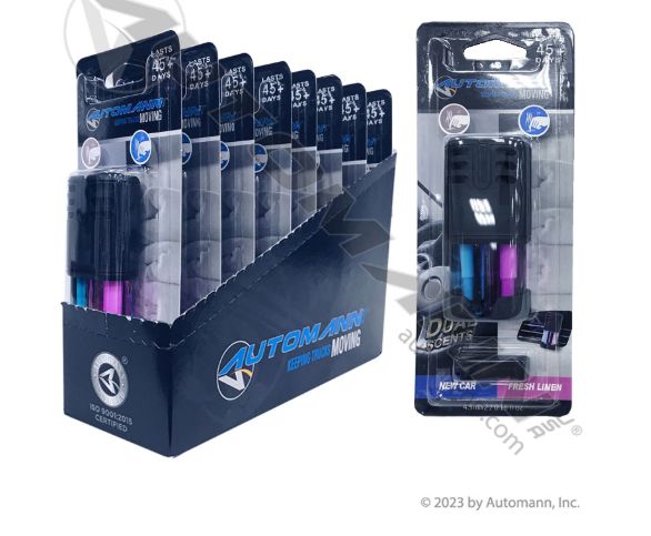 Dual Scent 0.16 oz New Car & Fresh Linen - ES10NCFL-8DP EA