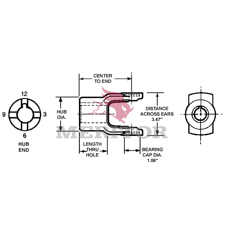 Drive Shaft End Yoke - 131N4573