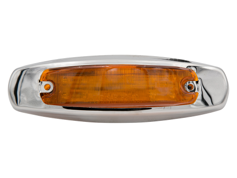 Clearance Marker Light with Stainless Trim - HD48012Y
