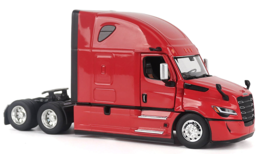 1:50 Freightliner Cascadia Gen-5 (2025) Red Truck Tractor - 71224