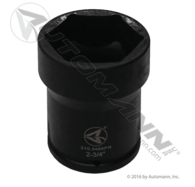 Automann 2-3/4 Pinion Nut Socket 210.3488PN - 210.3488PN