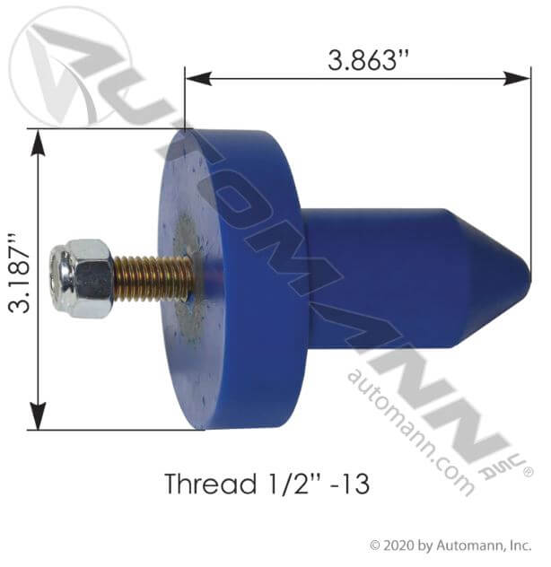 Poly Hood Pin Kenworth - M17402UB