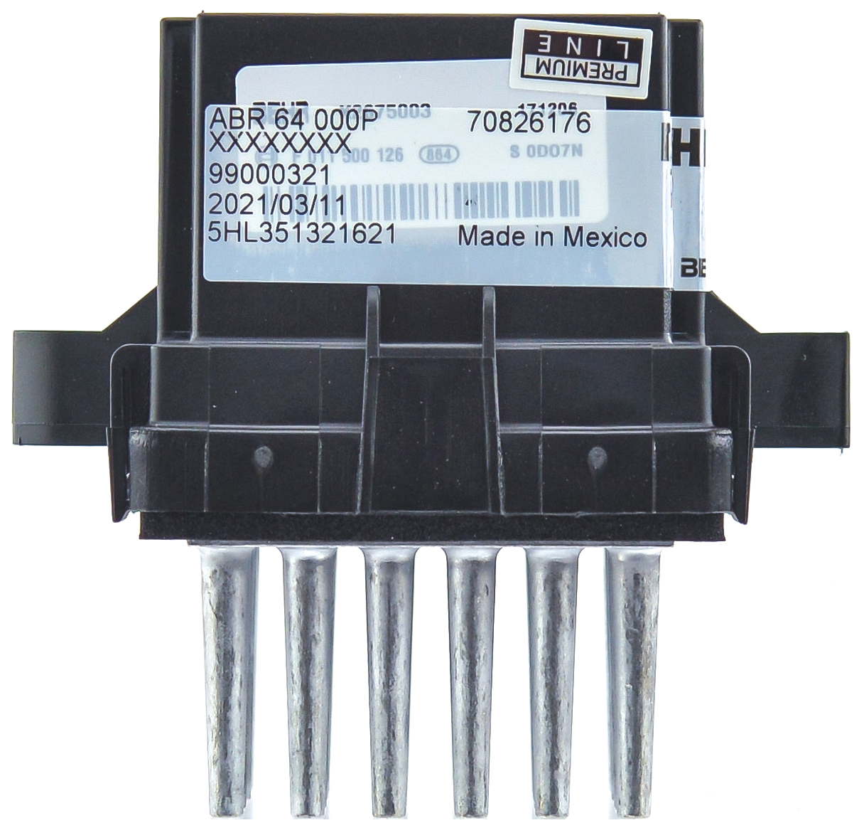 HVAC Blower Motor Resistor - 11-0837
