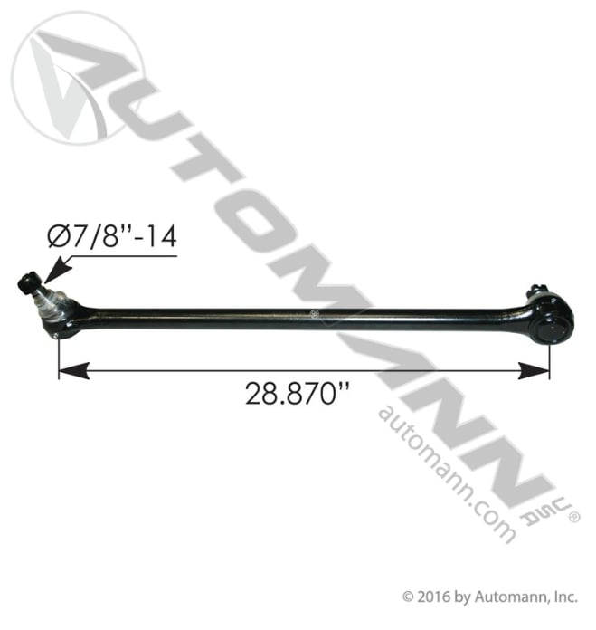 Drag Link 28.87" C to C Freightliner - 463.DS1218