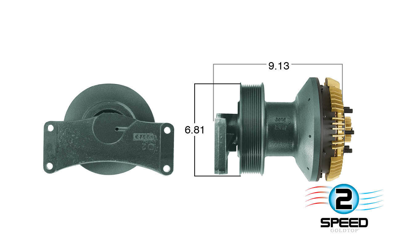 Engine Cooling Fan Clutch - 98621-2