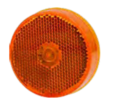 HD25004Y HDL 2.5” Round Reflex Lens Clearance Marker - HD25004Y