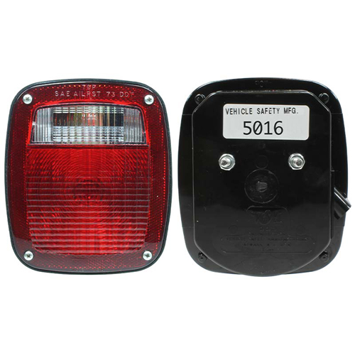 Vehicle Safety Manufacturing 2 Stud Metri Pack Lamp Right Side Replacement - 5016 - 5016