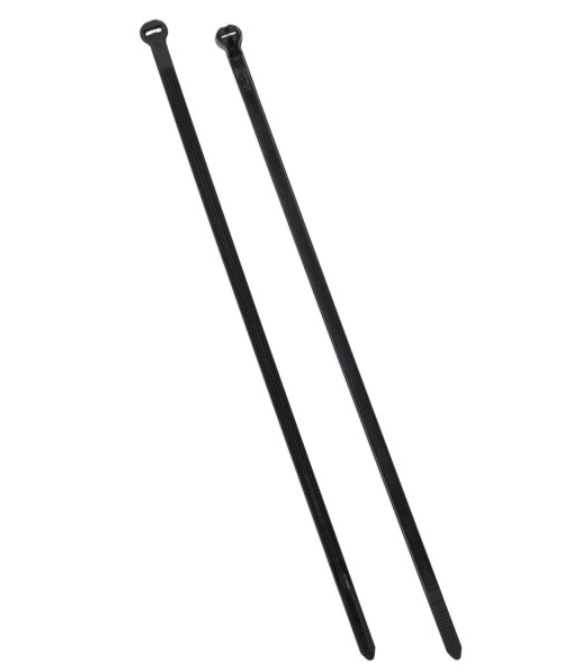 Nylon Cable Ties 83-6021MP Metal Pawl, 11.8" Length, 100 pack - 83-6021