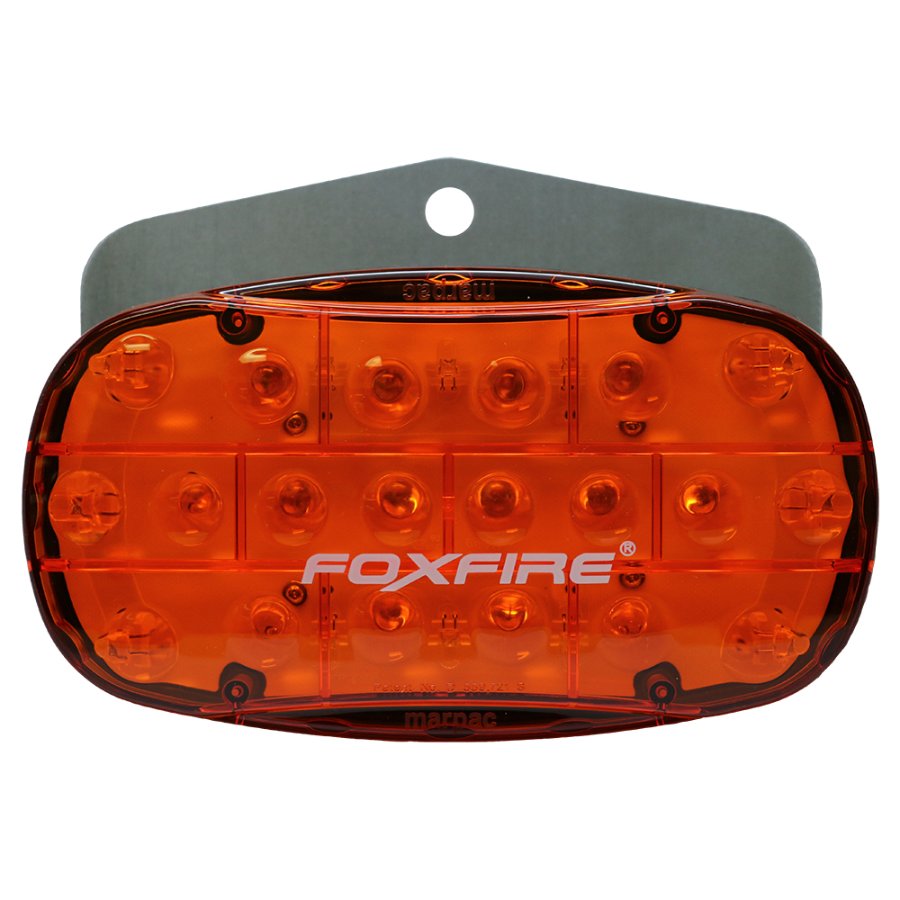 Amber Foxfire Logger Light W/Batteries - MSFLLKB-A