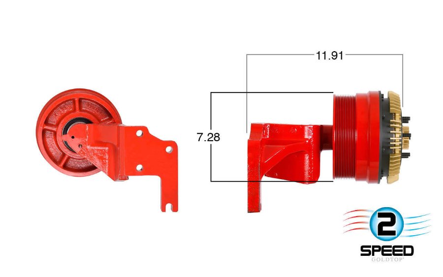 Engine Cooling Fan Clutch - 99748-2