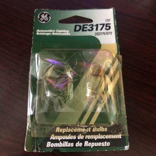 General Electric DE3175/BP2 Automotive Bulbs for Dome Lights - DE3175/BP2