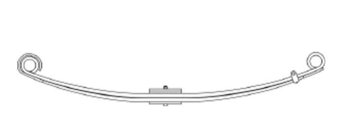 Freightliner Front Leaf Spring - 46-1406