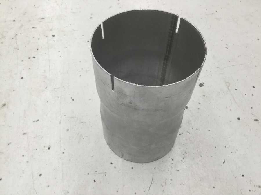 Grand Rock CP-58A 5" x 8" Coupler ID/ID Aluminized - CP-58A