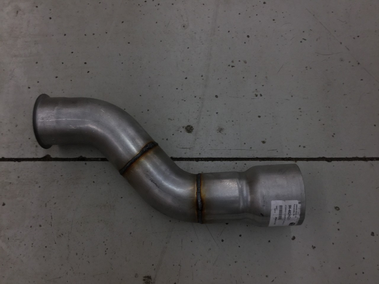 Grand Rock 4" 2-Bend Flare/5" OD Turbo ALZ - IH-4821C3