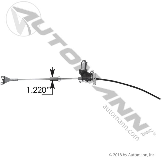 LH Window Regulator Freightliner - HLK2293