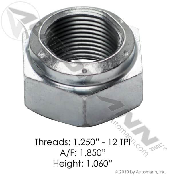 Lock Nut ST 1in GR C - LNC107