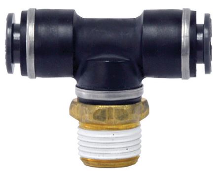 Air Brake Air Line Thread Branch Tee - QL1372-6C