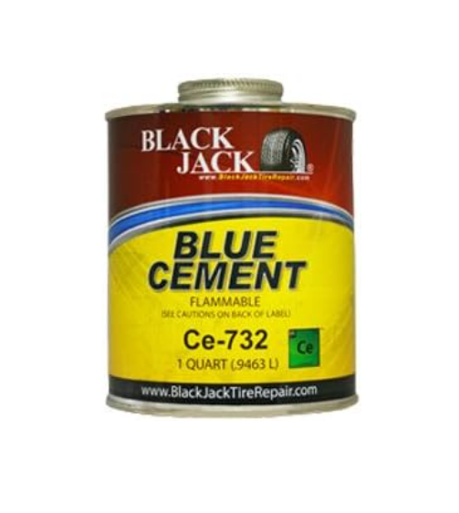 32oz Blue Flammable Cement (Flammable) - CE-732