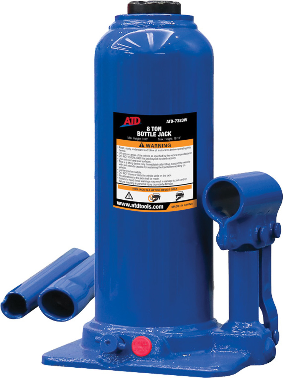 8-Ton Bottle Jack - ATD-7383W
