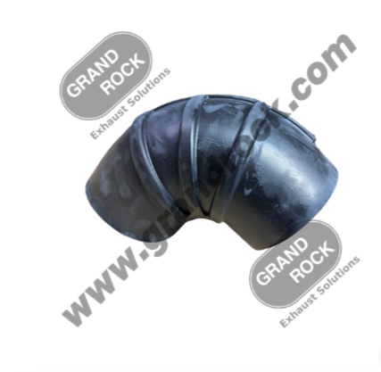 Grand Rock RE-590 ELBOW,5"90DEG RUBBER - RE-590
