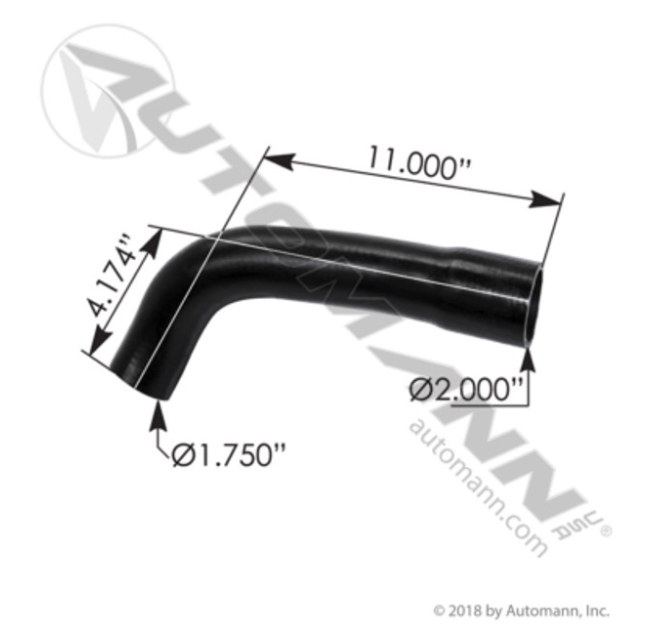 Upper Radiator Hose – Freightliner - 561.46901