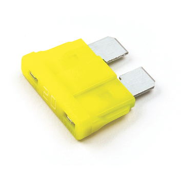 Standard Blade LED Fuses 82-ANR-I-20A Yellow 2 Pack - 82-ANR-I-20A
