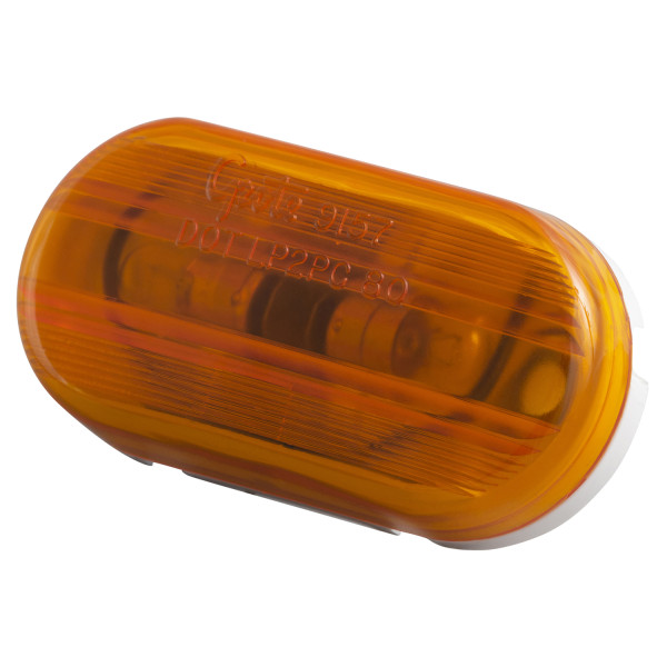 Grote 45263 Oval Pigtail-Type Marker/ Clearance Light - Amber - 45263