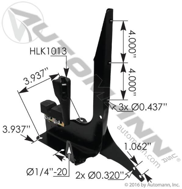 Hood Hinge LH - HLK2613