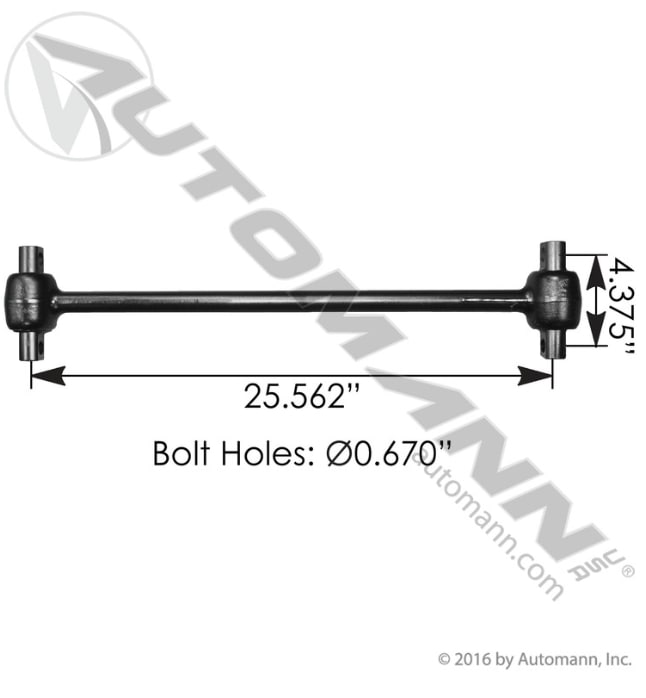 Torque Rod 25.560IN Peterbilt - TMR553