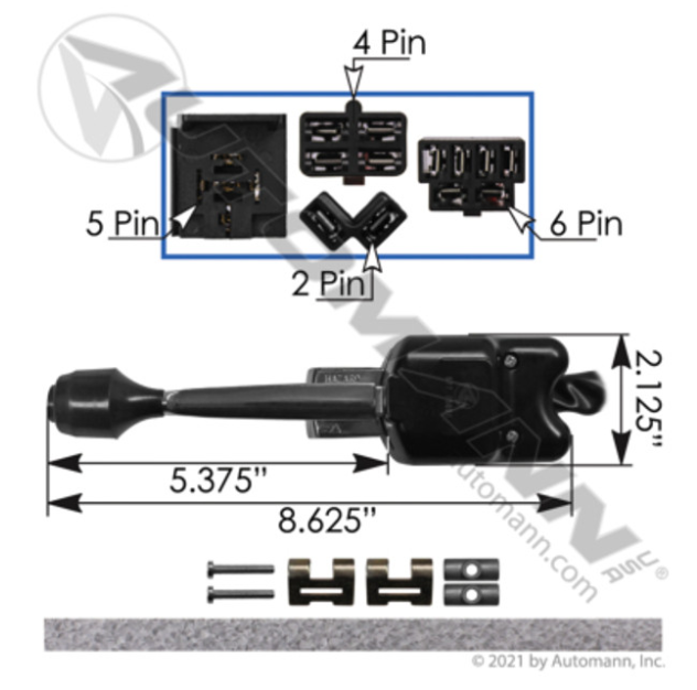Automann 577.75001 Peterbilt Turn Signal Switch - 577.75001
