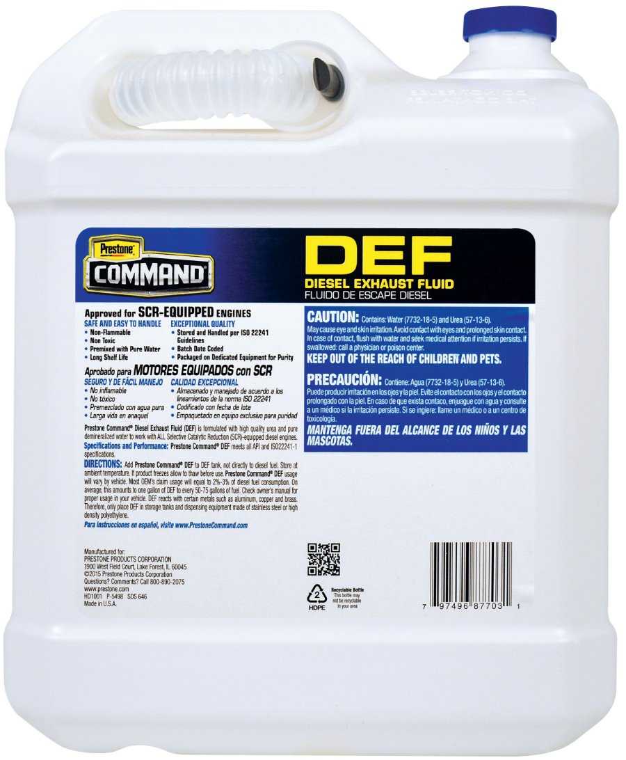 Diesel Exhaust Fluid - HD1001