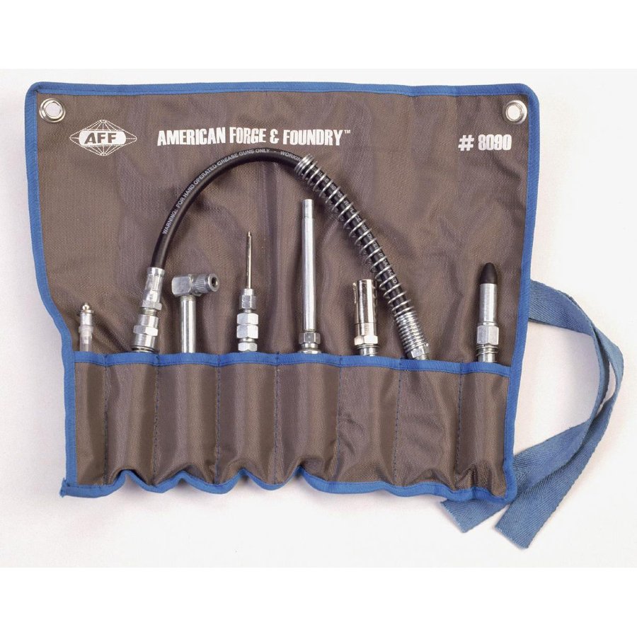 American Forge &amp; Foundry - 7 PC Lubrication Adapter Kit - 8090